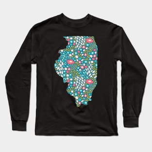 Flowers in Illinios Long Sleeve T-Shirt